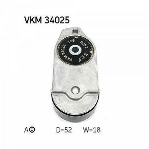 Натягувач ременя, поліклиновий ремінь SKF VKM 34025 для FORD JAGUAR synthetic.ua - Фото 1