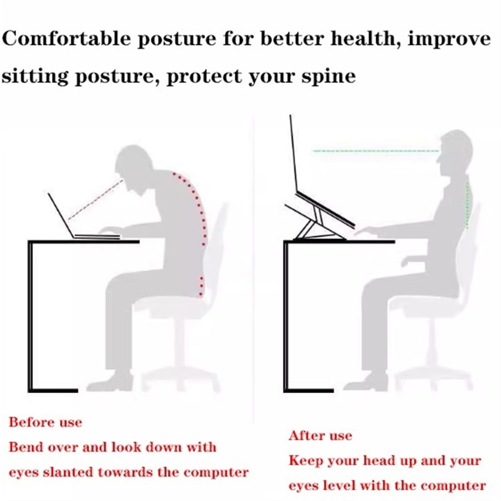 Подставка для ноутбука Настольная для всех ноутбуков до 17 дюймов, фото №3 Подставка для ноутбука Настольная для всех ноутбуков до 17 дюймов, фото №3
