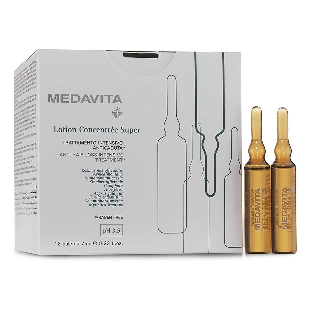 Лосьйон Medavita Concentree Scalp Lotion Інтенсивний засіб проти випадіння волосся, pH 3.5 12x7 мл, фото №1
