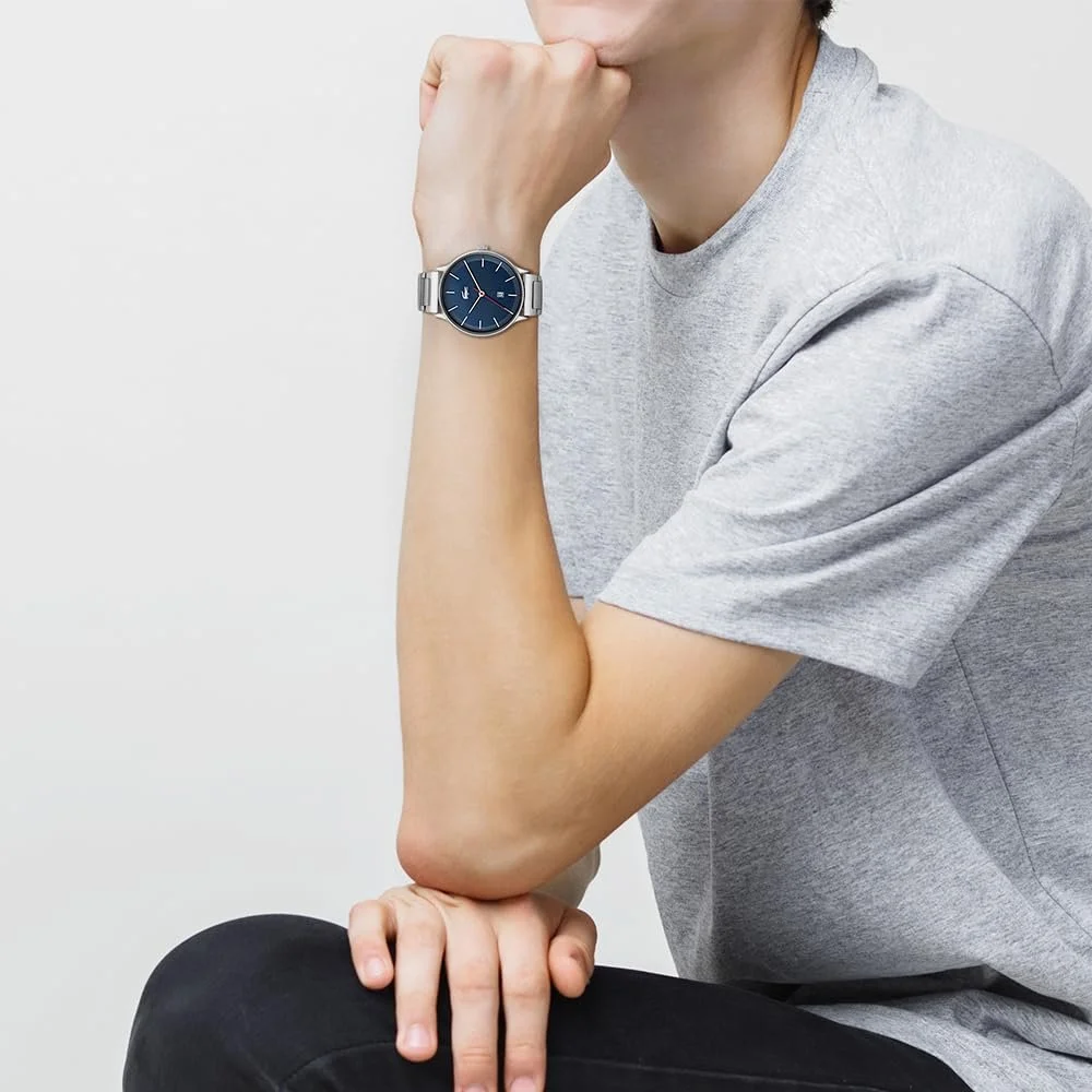 Годинник Lacoste Club Collection 2011166 Чоловічий Аналоговий Кварцовий Синій, фото №4