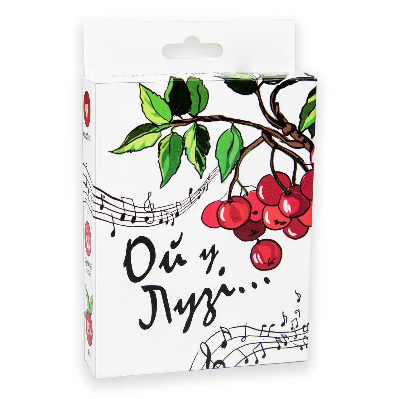 Карточная игра Strateg Ой в Луге развлекательная песенная на украинском языке 30986, фото №1