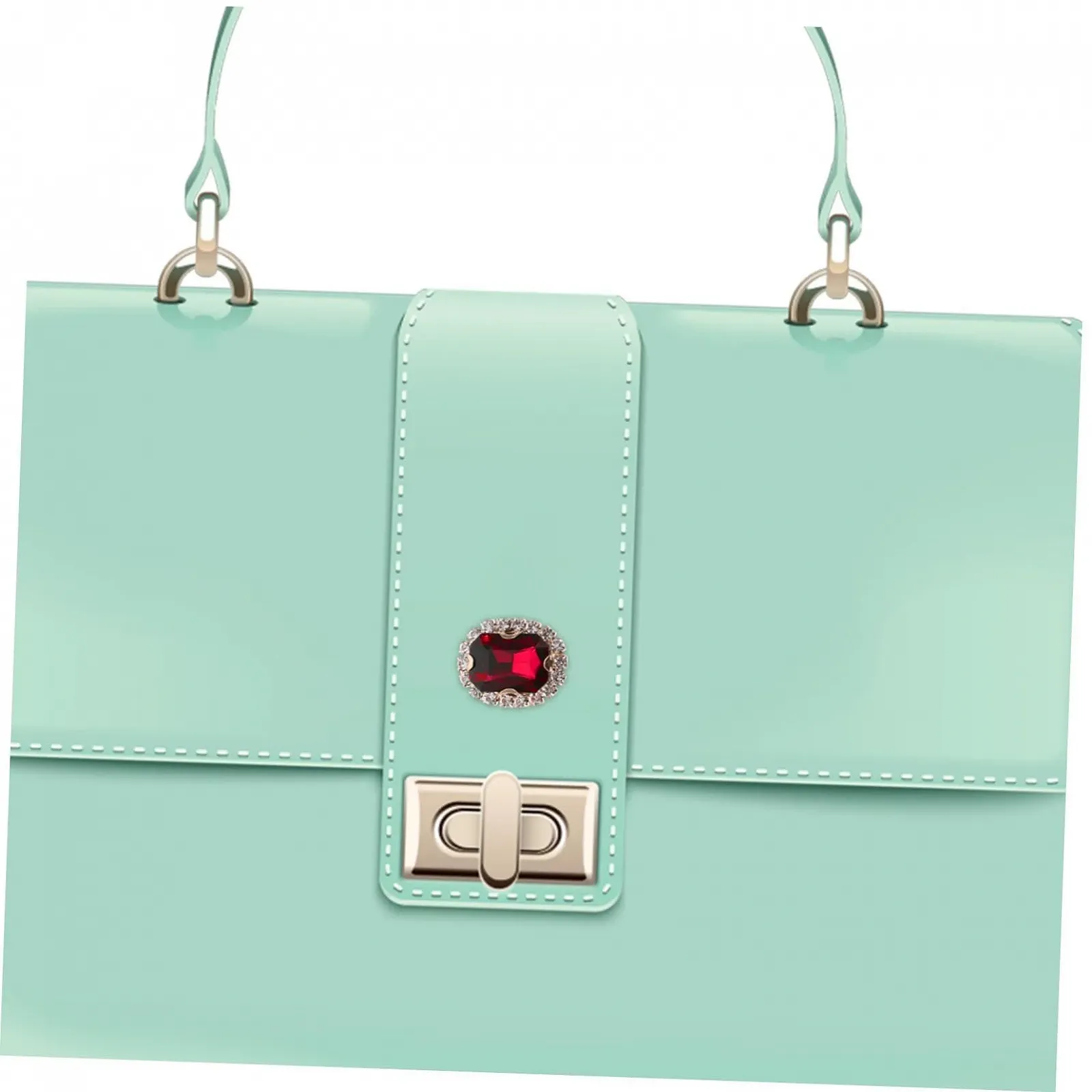 Стрази LALAFINA 20 шт., маленькі, пришивні, для прикраси одягу, сумок та весільних суконь, матеріали для рукоділля, яскраво-червоні, фото №2