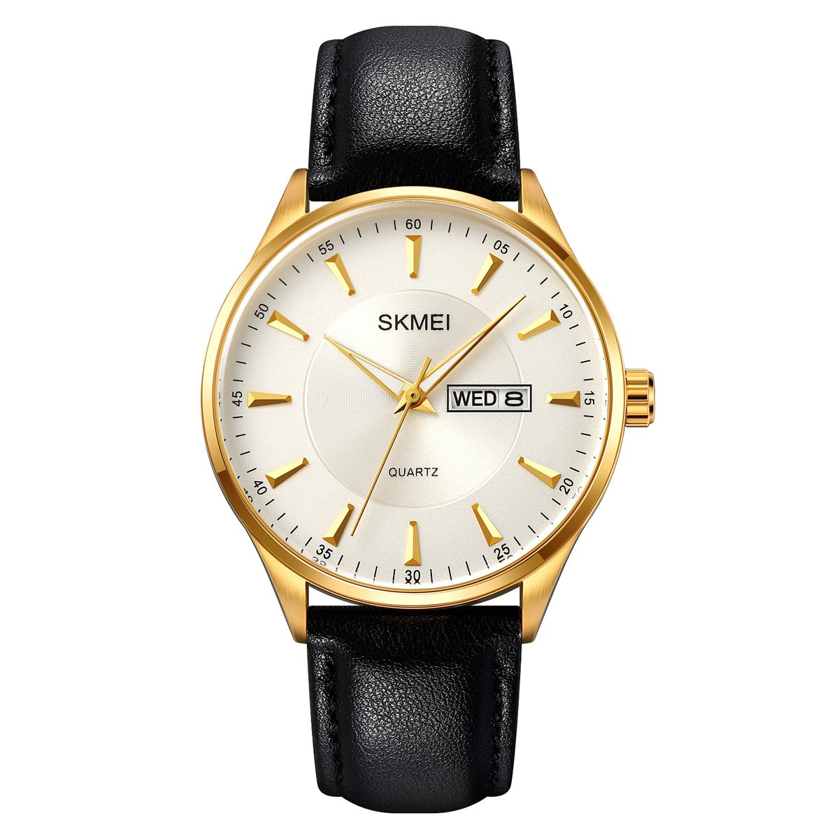 Годинник Skmei 2075GDSI Gold-Silver, фото №1