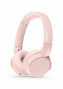 Bluetooth навушники Philips TAH4209PK легкі накладні бездротові з пасивним шумозаглушенням рожеві - Фото 1