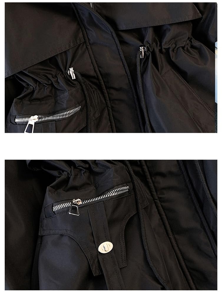 Куртка Nemopter Жіноча Осіння Зимова З штучним хутряним коміром, фото №3