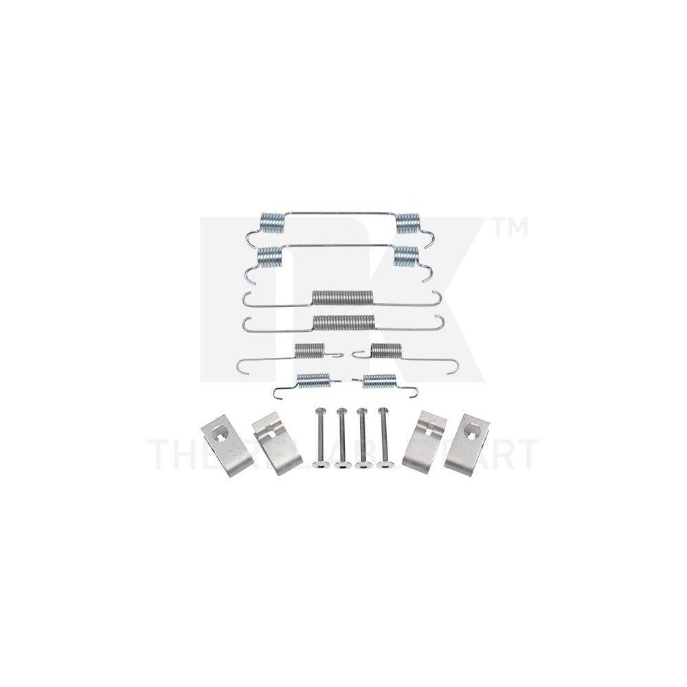 Комплект аксессуаров, тормозные колодки NK 7932675 для MAZDA, задняя ось, фото №1