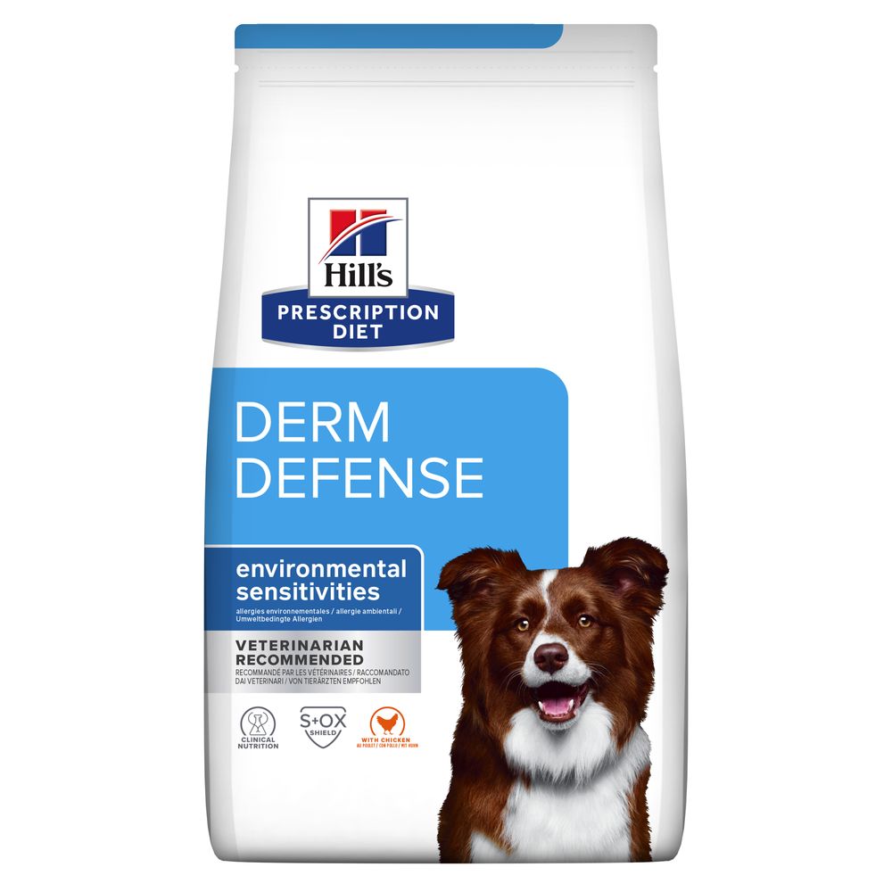 Корм Hill's Prescription Diet Canine Derm Defense сухой противовоспалительный при дерматитах и заболеваниях кожи шерсти у собак 1.5 кг, фото №1 Корм Hill's Prescription Diet Canine Derm Defense сухой противовоспалительный при дерматитах и заболеваниях кожи шерсти у собак 1.5 кг, фото №1