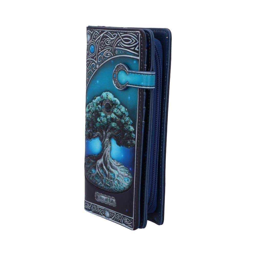 Кошелек Tree of Life Pagan Moon Embossed Nemesis Now B5174R0 Зеленый, 18.5 см, фото №2