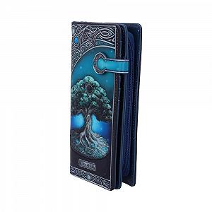 Кошелек Tree of Life Pagan Moon Embossed Nemesis Now B5174R0 Зеленый, 18.5 см synthetic.ua - Фото 1