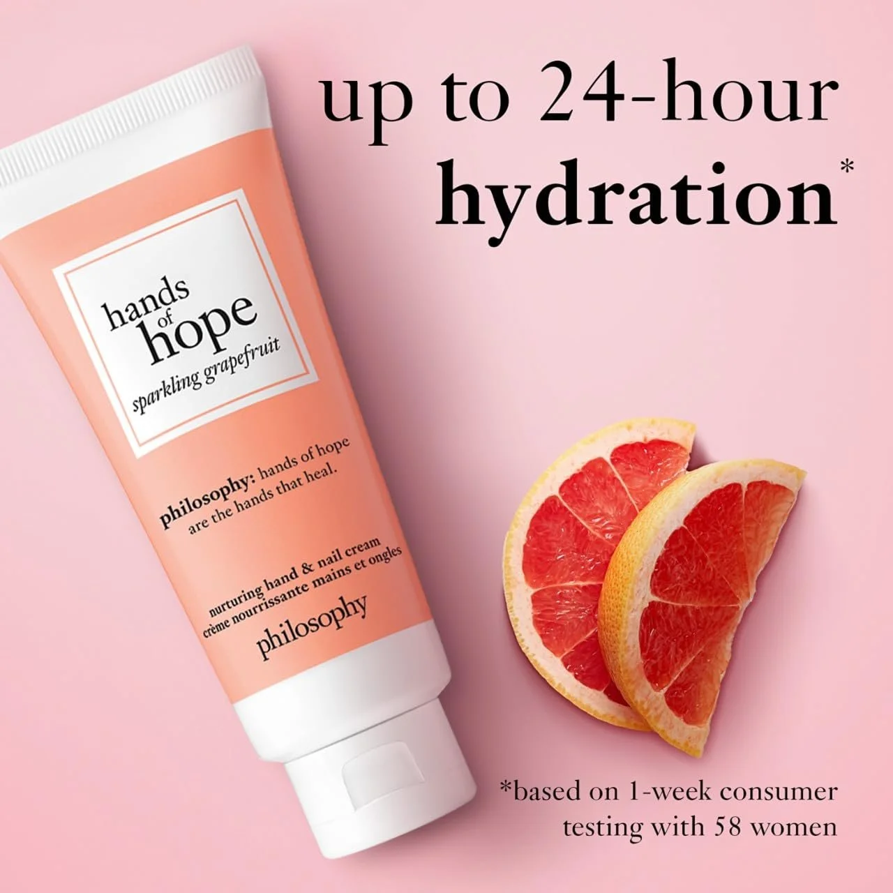 Крем для рук philosophy Hands of Hope Sparkling Grapefruit 30 мл, фото №3