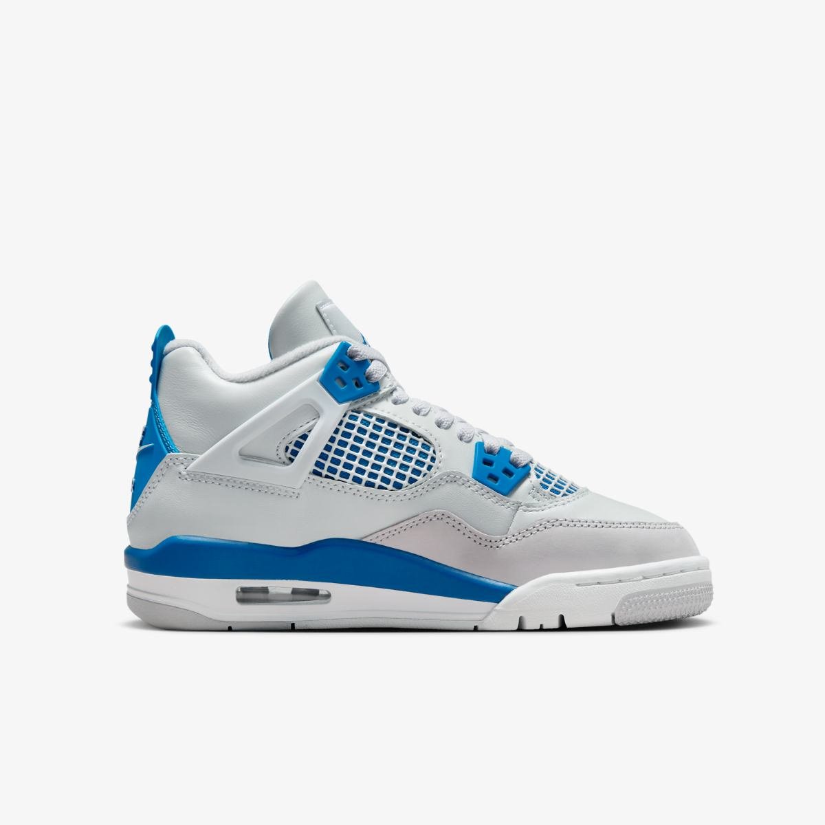 Кросівки Jordan 4 Retro Military Blue (2024) (GS) 38, фото №3