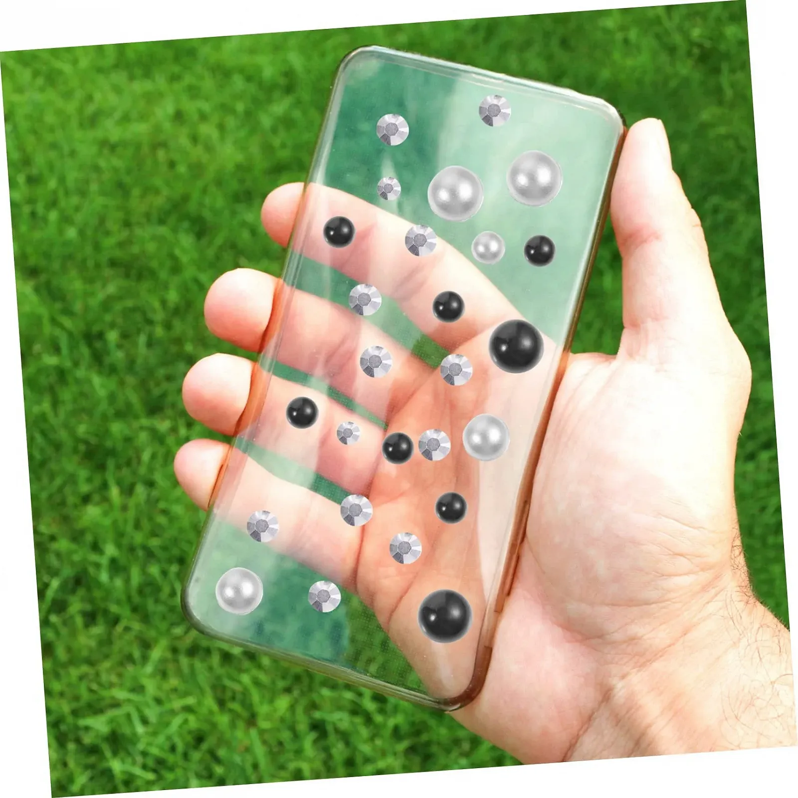 Стрази для нігтів WOONEKY з перлинами, фото №6 Стрази для нігтів WOONEKY з перлинами, фото №6