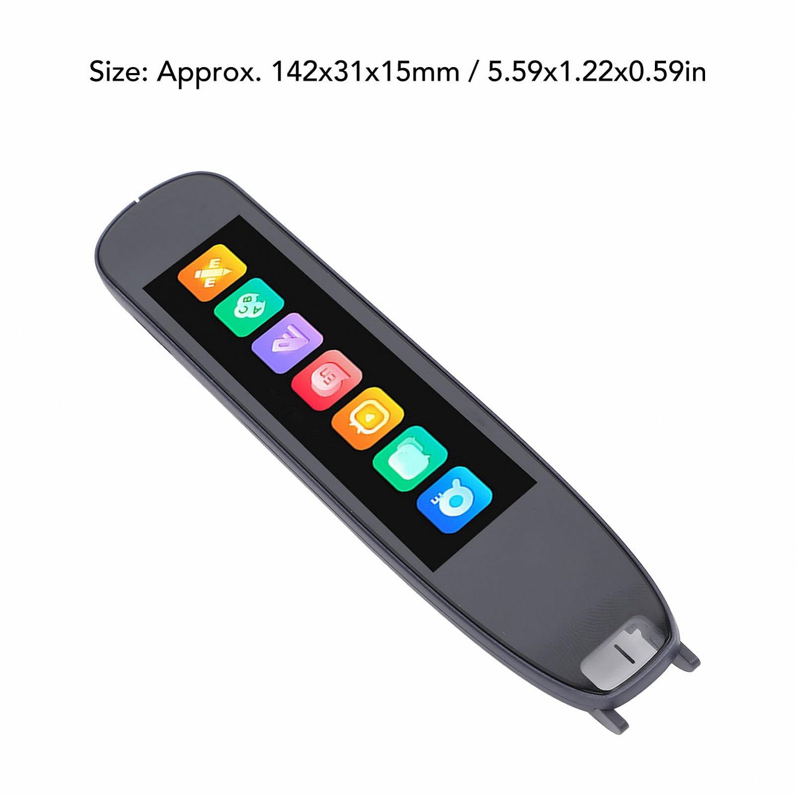 Ручка-перекладач зі сканером Екран HD сенсорний 3,69 дюйма, Голосова інтерактивність, Підтримка офлайн сканування, фото №8