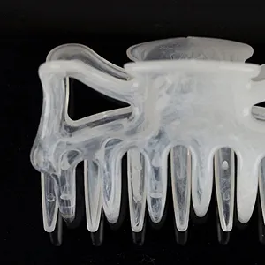 Заколка для волос Welovebeads большая, примерно 9 см, белая synthetic.ua - Фото 1