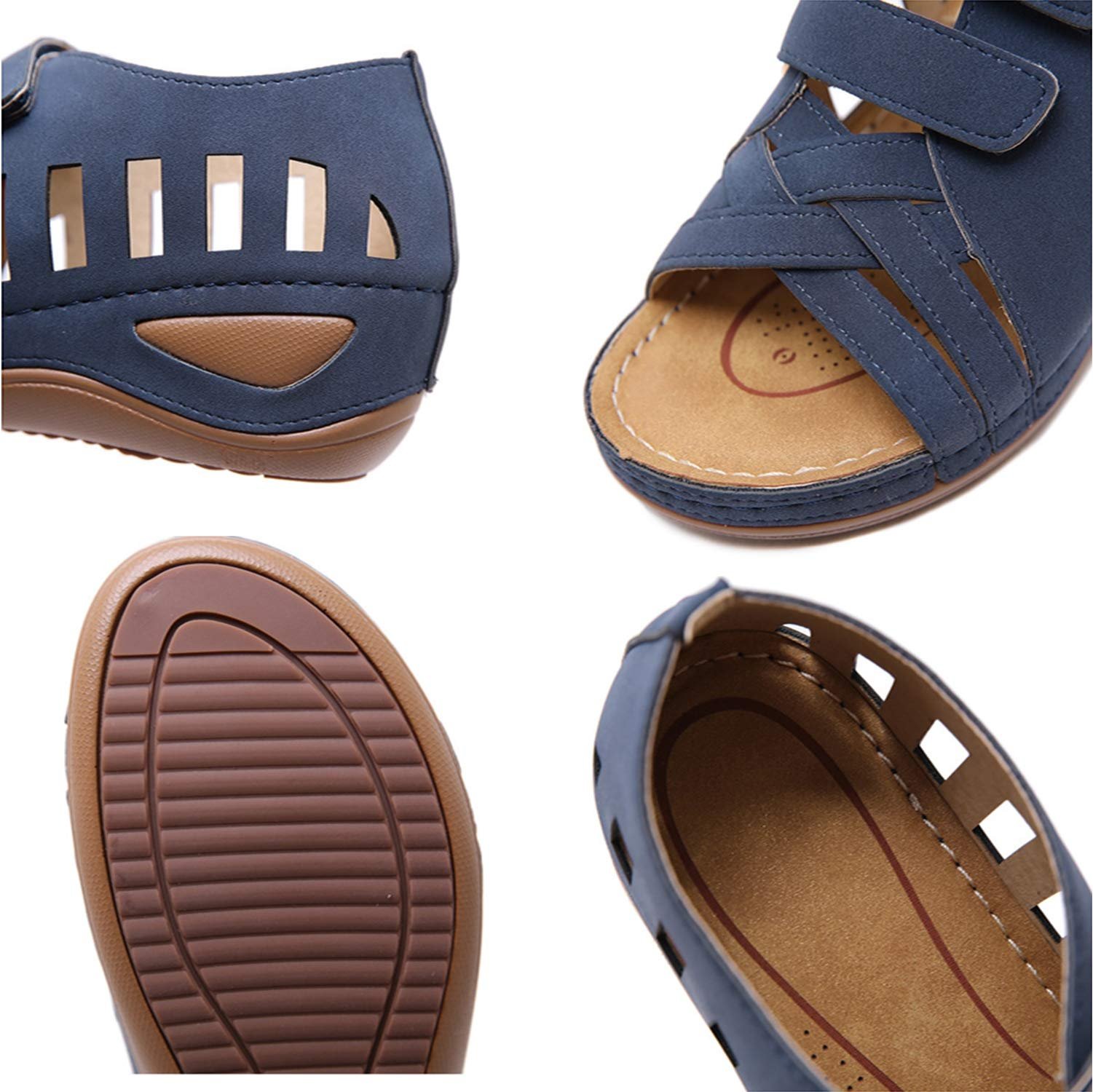 Ортопедичні сандалі CrEev Жіночі з відкритим носком Літні, фото №7 Ортопедичні сандалі CrEev Жіночі з відкритим носком Літні, фото №7