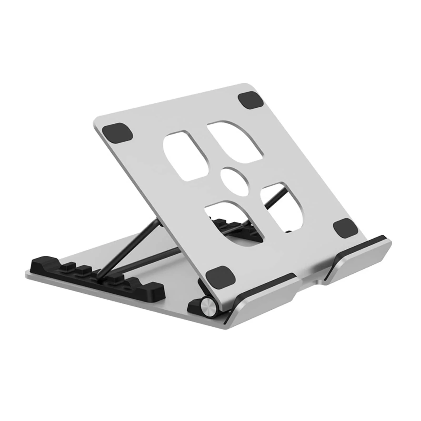 Підставка для ноутбука 8-18 дюймів Регульована алюмінієва складна, фото №1