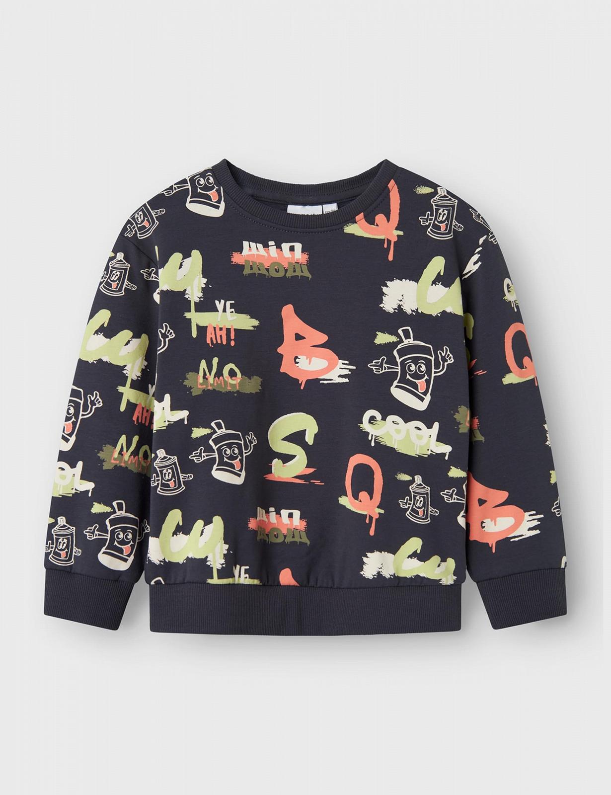 Толстовка NAME IT для мальчиков Nmmnole Nreg Sweat Box Bru, фото №4