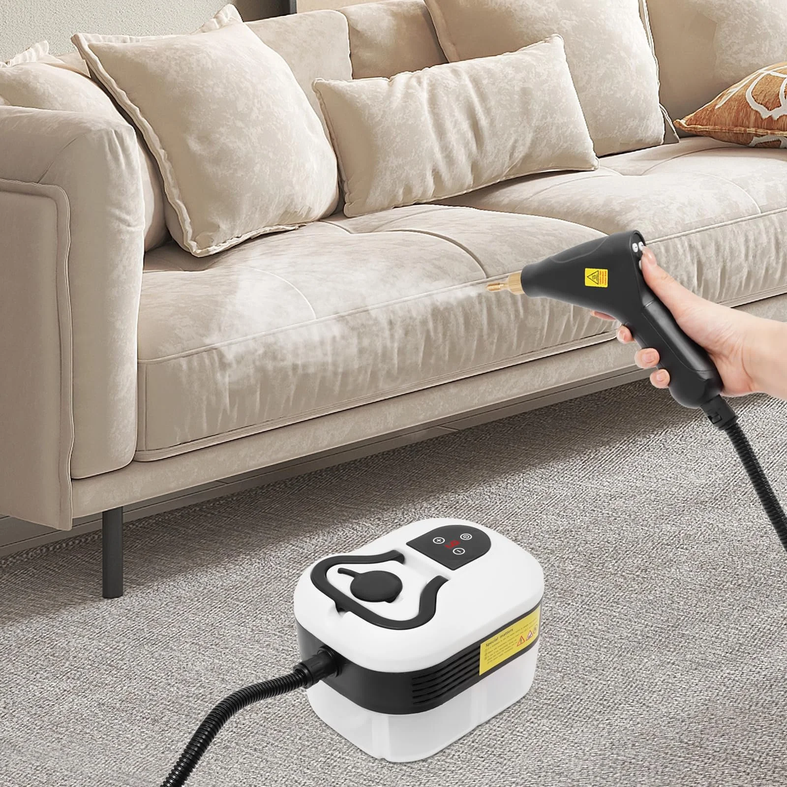 Пароочисник 1500 Вт 1.2 л 3 бар, фото №6 Пароочисник 1500 Вт 1.2 л 3 бар, фото №6