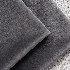 Декоративная наволочка из бархата 45×45 см – Серая synthetic.ua - Фото 1