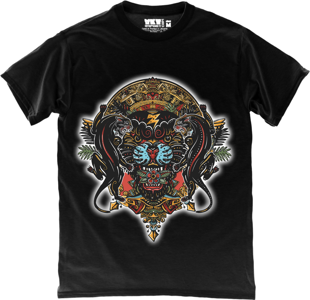 Футболка Pnthr in Black чорна 4XL, фото №1