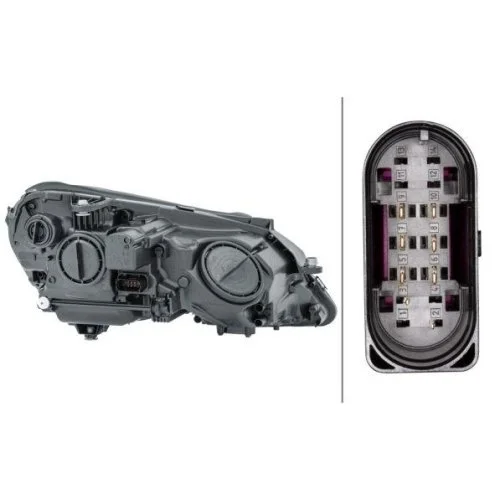 Основна фара HELLA 1EL 010 800-011 для MERCEDES-BENZ, ліва, фото №2