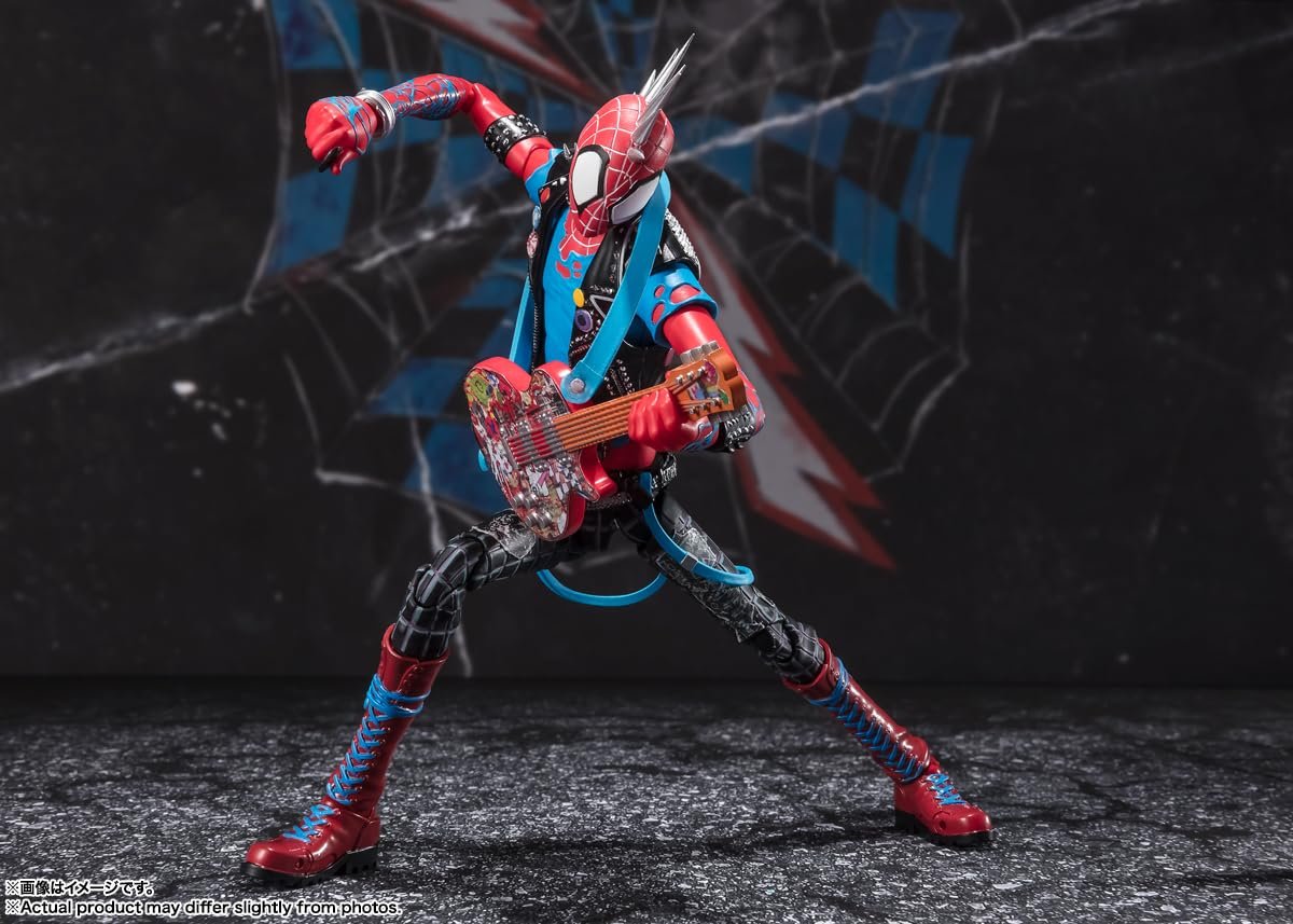 Екшн-фігурка Bandai Spirits Tamashii Nations Spider-Punk S.H.Figuarts Людина-павук: Крізь всесвіти, фото №5