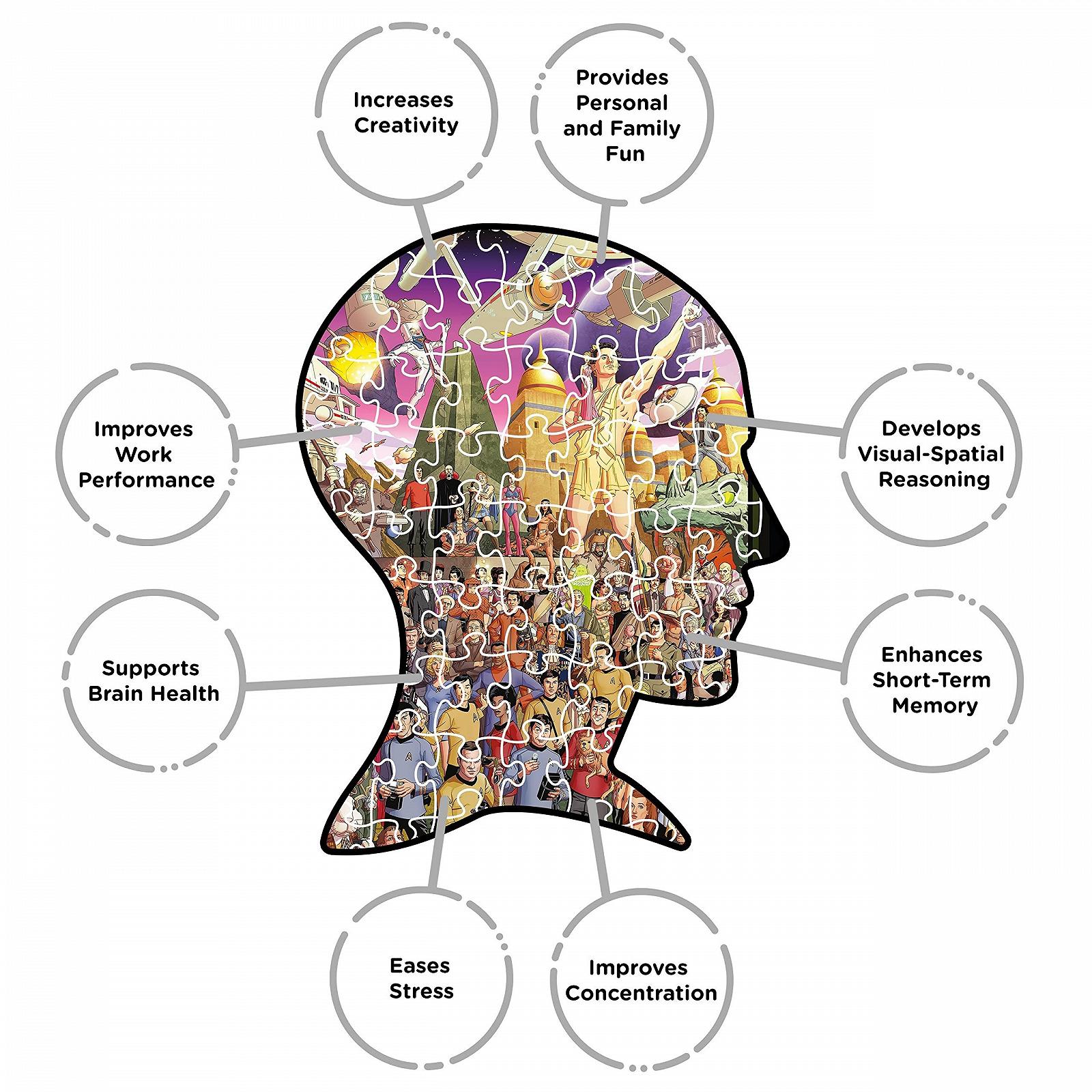 Пазл Aquarius Star Trek 3000 деталей 32 x 45 дюймов, фото №6