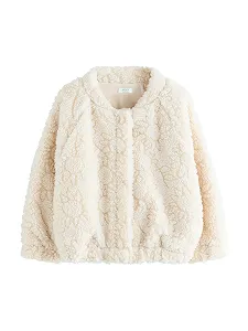 Куртка Borg для девочки Next, Подсолнух - Фото 1