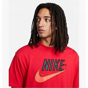 Футболка Nike Red S synthetic.ua - Фото 1