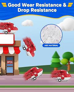 Фигурки Transform-a-Bots Alpha Group Co., Ltd. Super Wings World Airport Crew Series 1 Коллекционный набор 15 штук 5,1 см synthetic.ua - Фото 1