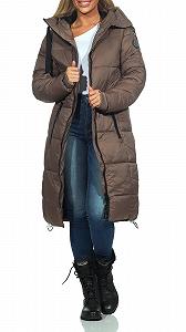 Куртка Sublevel Жіноча стьобана LSL-437 стьобана парка з капюшоном - Фото 1