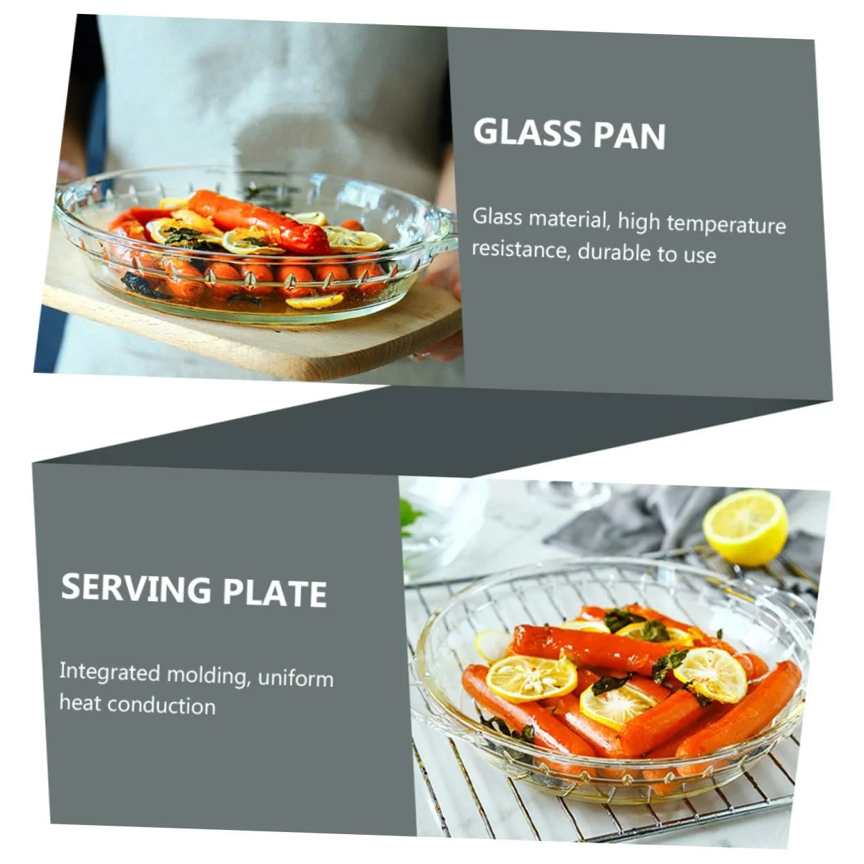 Форма для запікання та приготування на парі VALICLUD Термостійке загартоване скло Для мікрохвильової печі, фото №6 Форма для запікання та приготування на парі VALICLUD Термостійке загартоване скло Для мікрохвильової печі, фото №6