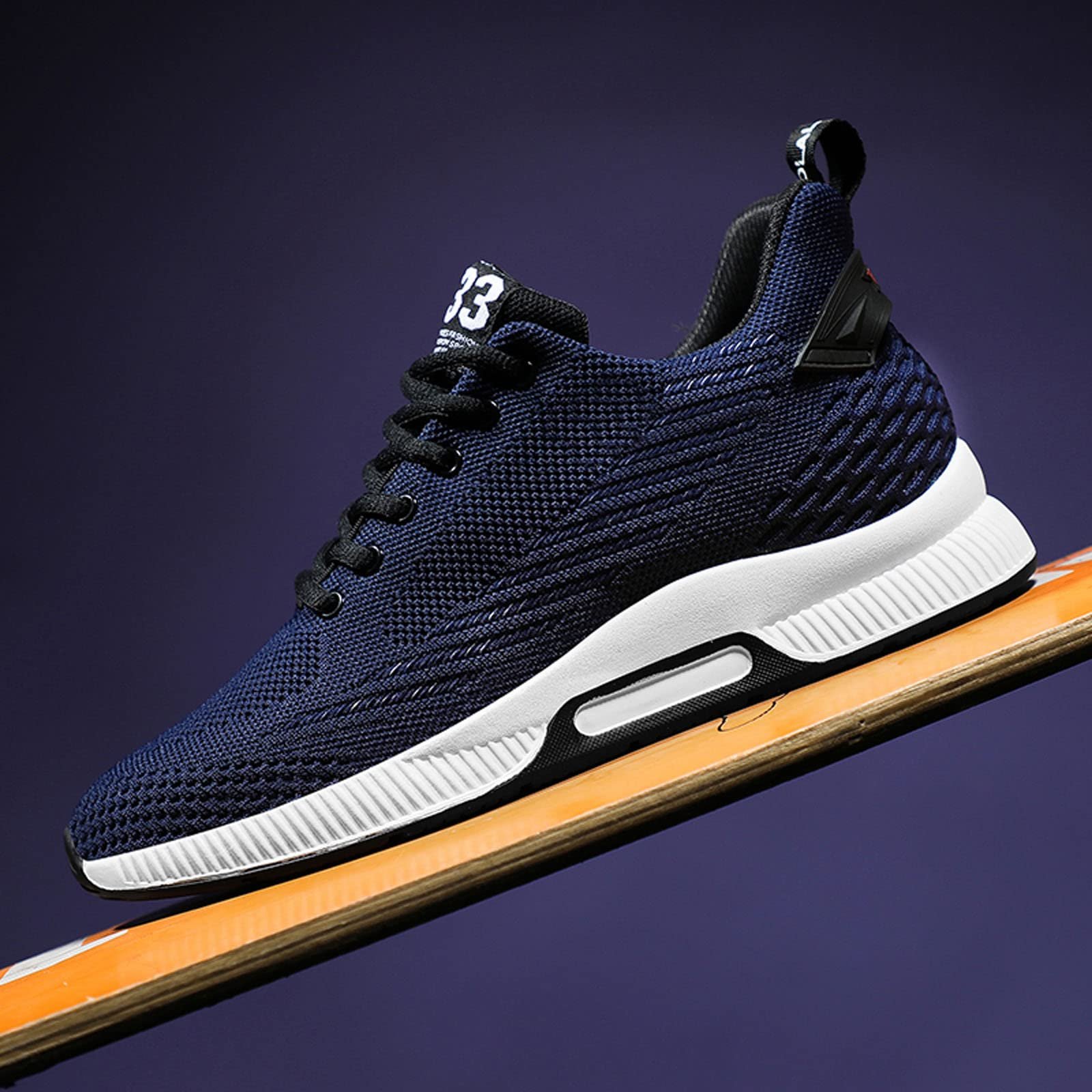 Кросівки YUKTOPA чоловічі, повсякденні, сітчасті, легкі, дихаючі, на шнурівці, спортивні, з прихованою платформою для збільшення зросту, 6 см, фото №4 Кросівки YUKTOPA чоловічі, повсякденні, сітчасті, легкі, дихаючі, на шнурівці, спортивні, з прихованою платформою для збільшення зросту, 6 см, фото №4