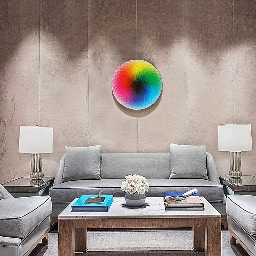 Пазл Colourful Rainbow Palette 1000 деталей круглий, фото №5