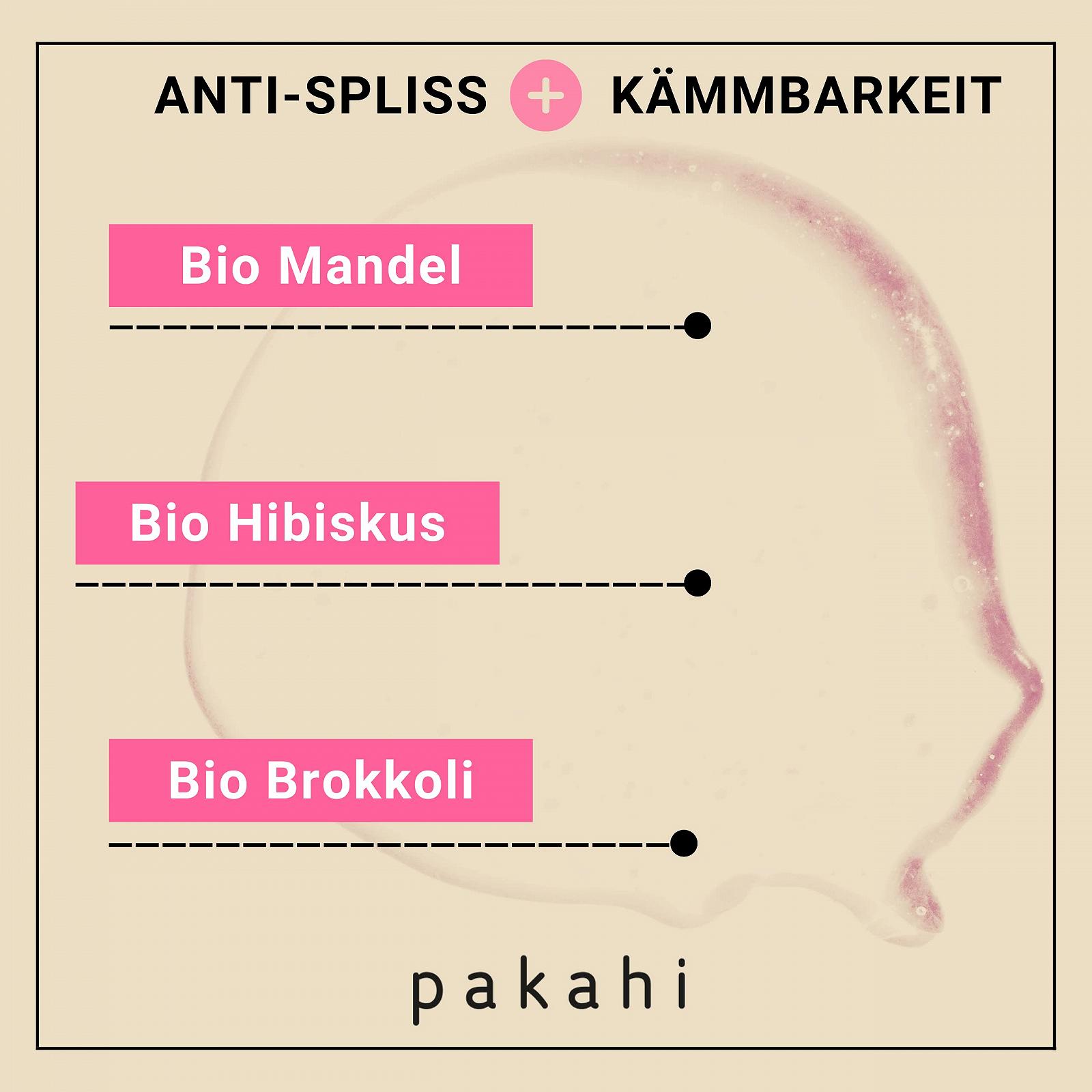 Органічний шампунь PAKAHI "Nui" Проти посічених кінчиків для пошкодженого волосся, фото №5