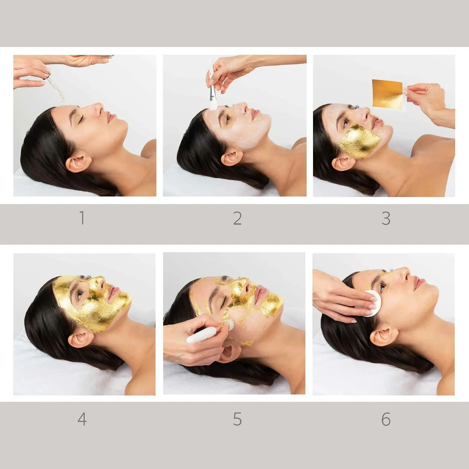 Золото для обличчя Certified Pure Gold 24K Gold Leaf - 100% Anti-Ageing, фото №6