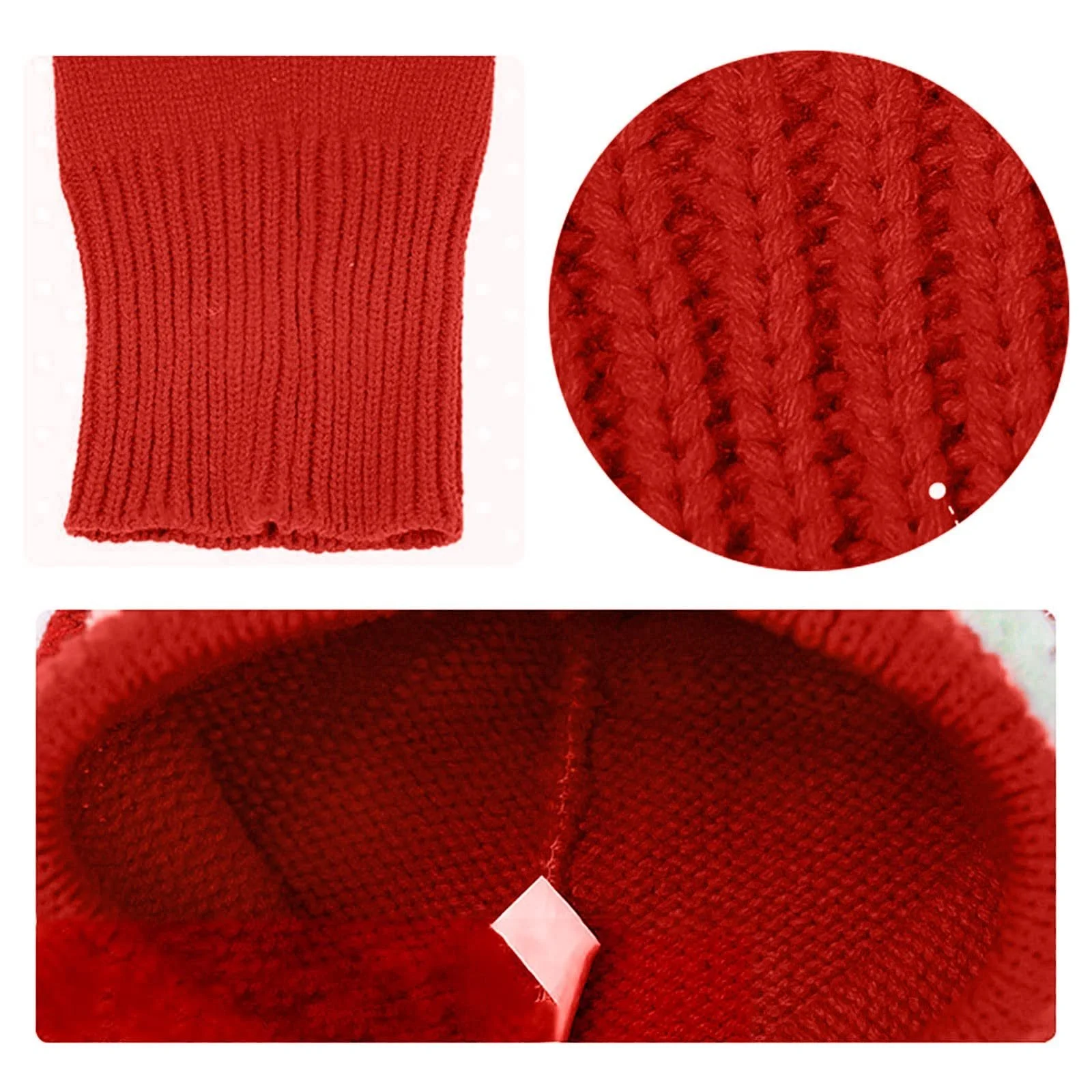 Детская зимняя теплая шапка-бини и шарф, фото №5 Детская зимняя теплая шапка-бини и шарф, фото №5