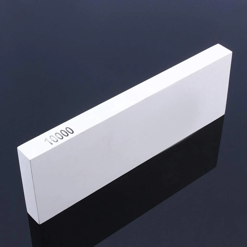 Точильний камінь водний 10000 Grit двосторонній з білого корунду, фото №9