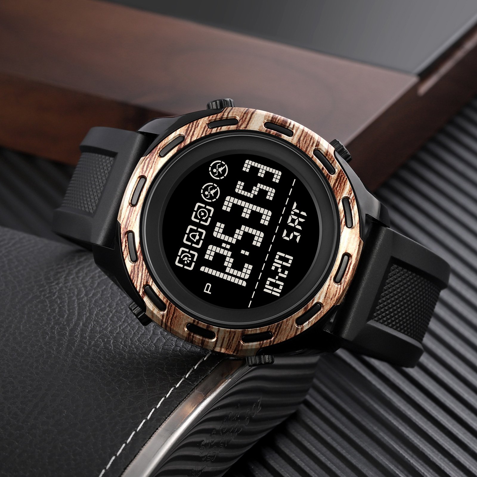 Годинник Skmei 1872RGBK Rose Gold-Black SALE, фото №4