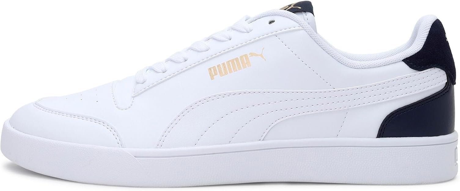 Кросівки Puma Shuffle White-Peaco 42.5 EU / 27.5 см / Біло-чорні, фото №1