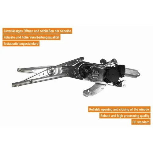 Склопідйомник VAICO V46-0521 RENAULT передній правий, фото №2