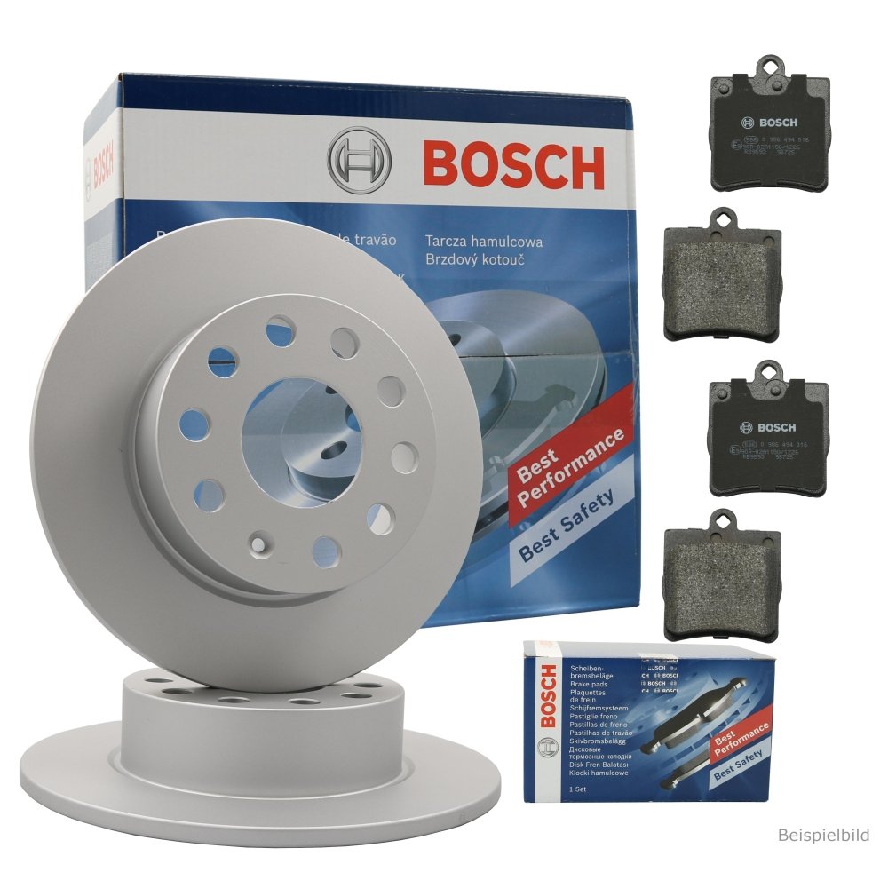 Тормозной диск BOSCH 0 986 479 B36 для MERCEDES-BENZ задняя ось, фото №1
