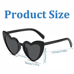 Солнцезащитные очки Сердце WUSJCOF UV400 цена на synthetic.ua - Фото 1 Солнцезащитные очки Сердце WUSJCOF UV400 synthetic.ua - Фото 1