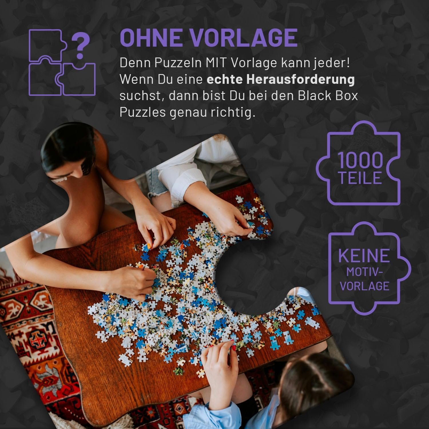 Пазл MiSu Games Black Box People 2023 Edition 1000 элементов XXL, фото №4 Пазл MiSu Games Black Box People 2023 Edition 1000 элементов XXL, фото №4