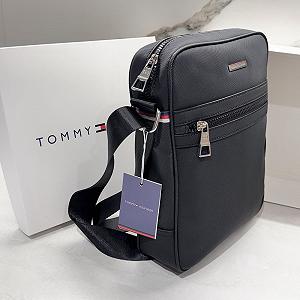 Чоловіча сумка через плече брендова в подарунковій коробці Tommy Hilfiger synthetic.ua - Фото 1