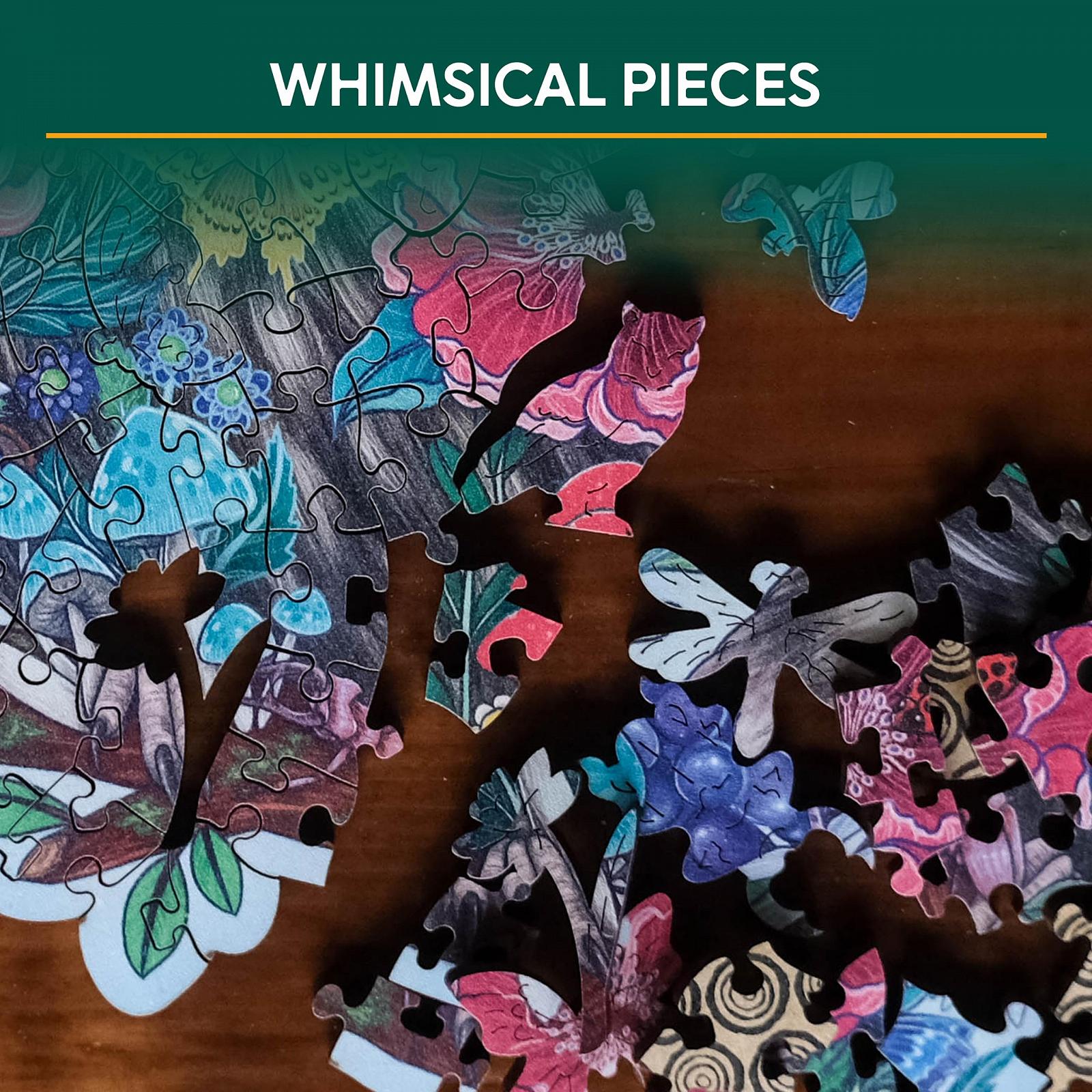 Дерев'яні пазли Ravensburger 17511 Mysterious Owl 150 деталей, фото №6