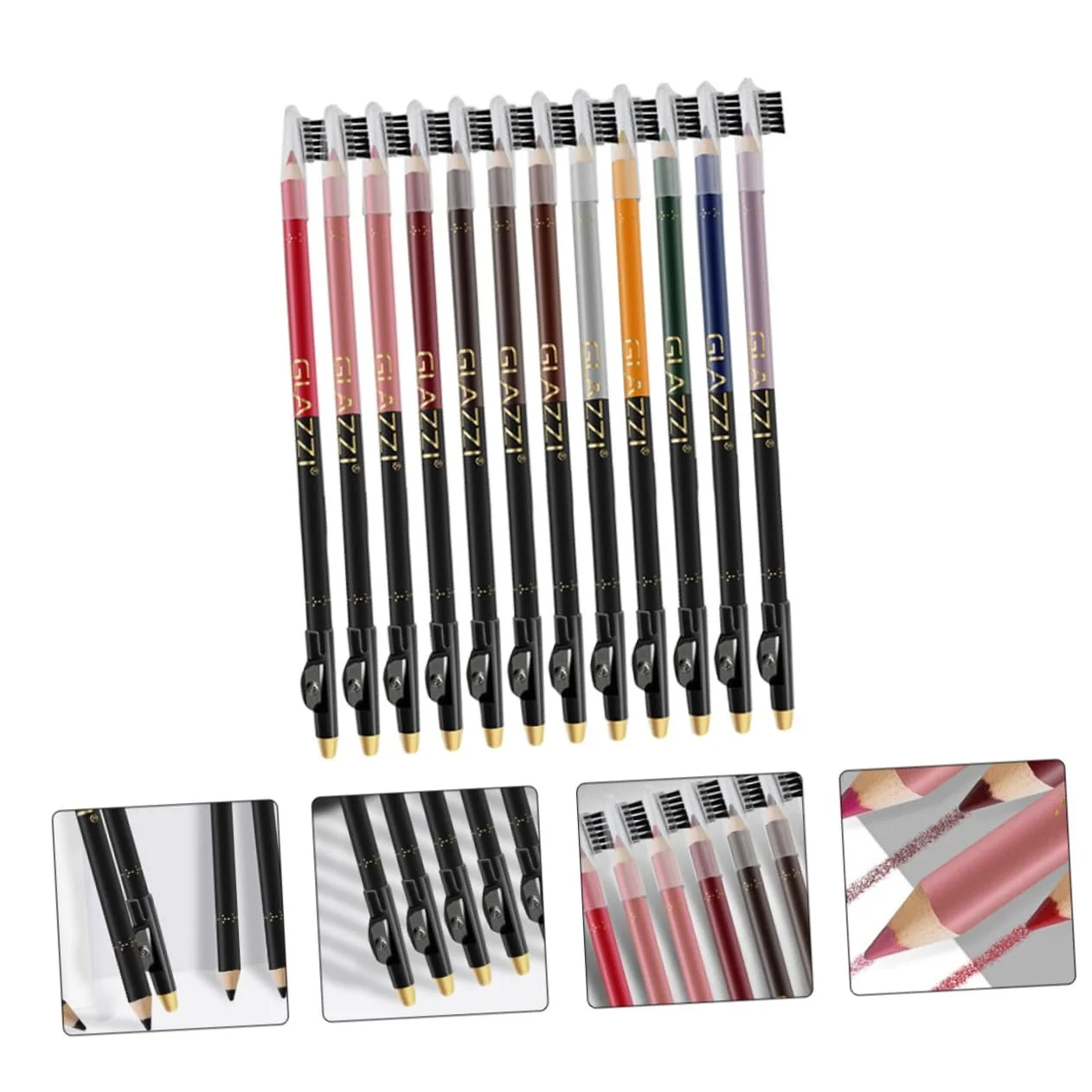 Карандаш для глаз VINTORKY Матовый Набор, фото №5 Карандаш для глаз VINTORKY Матовый Набор, фото №5