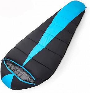 Спальний мішок MYVVKIA Kälteschutz Водостійкий Подвійний товстий Офісний Похідний Для дорослих - Фото 1