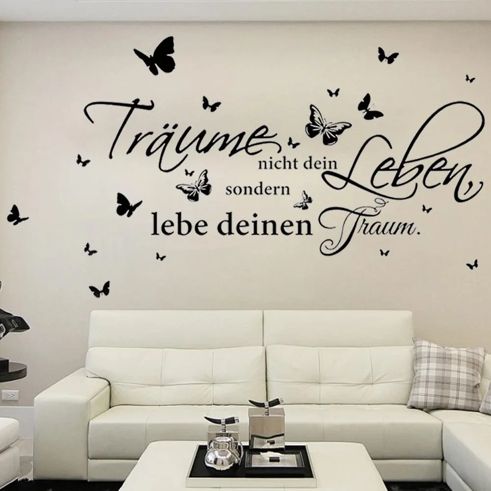 Наклейка на стіну Dreams Not Your Life Самоклейна Чорна, фото №6 Наклейка на стіну Dreams Not Your Life Самоклейна Чорна, фото №6