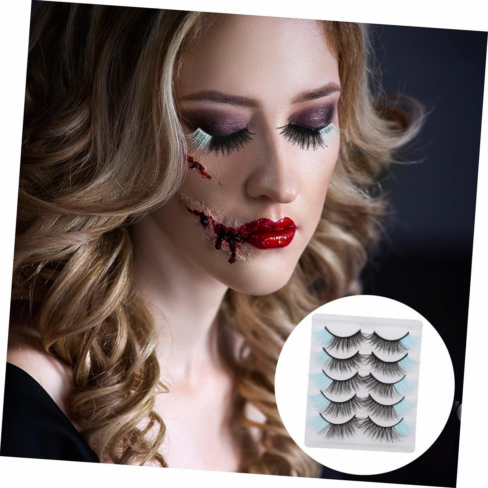 Вії ANGOILY Кольорові Накладні 5 пар, фото №3